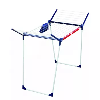 Tendedero de suelo Leifheit Pegasus 180 Plus — secador plegable de metal/plástico, 18 m de superficie de secado, 870×1570×660 mm