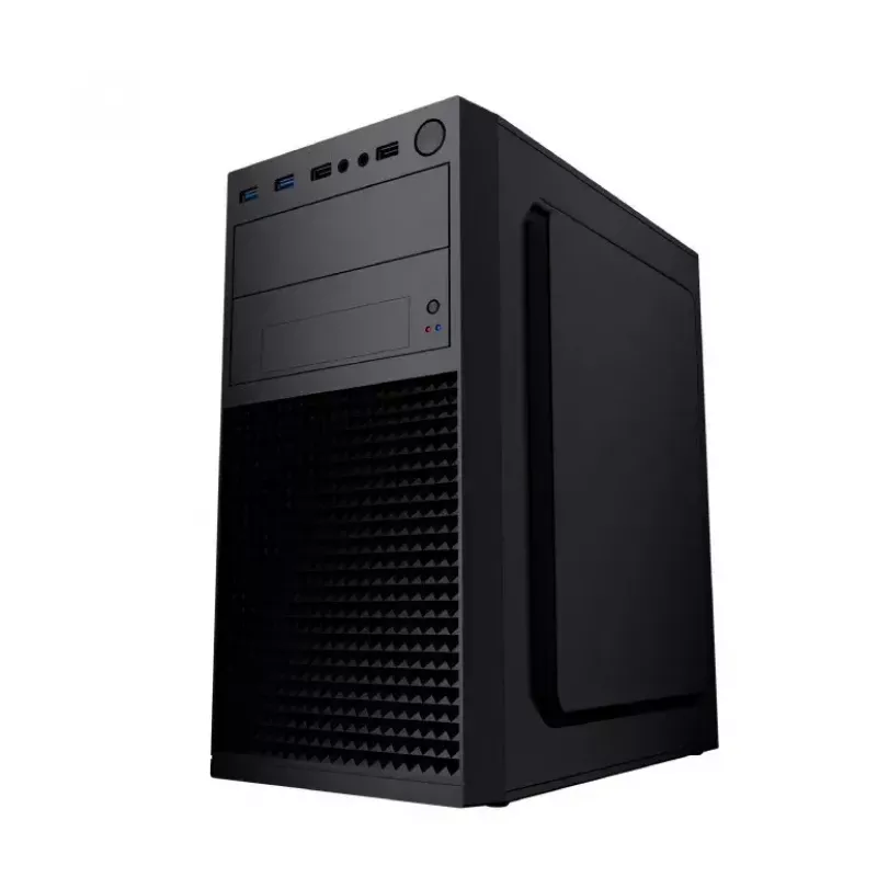 Gembird Fornax K300 caja de PC Mini Tower, Micro-ATX/Mini-ITX, 2x USB 3.0 + 2x USB 2.0, HD Audio, sin fuente de alimentación, SPCC, 2,17 kg, negra