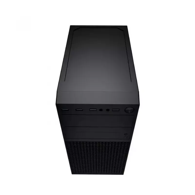 Gembird Fornax K300 caja de PC Mini Tower, Micro-ATX/Mini-ITX, 2x USB 3.0 + 2x USB 2.0, HD Audio, sin fuente de alimentación, SPCC, 2,17 kg, negra