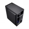 Gembird Fornax K300 caja de PC Mini Tower, Micro-ATX/Mini-ITX, 2x USB 3.0 + 2x USB 2.0, HD Audio, sin fuente de alimentación, SPCC, 2,17 kg, negra