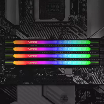 PATRIOT Viper Steel RGB DDR4 32GB (2x16GB) 3200MHz 288-pin DIMM, 44mm de altura
