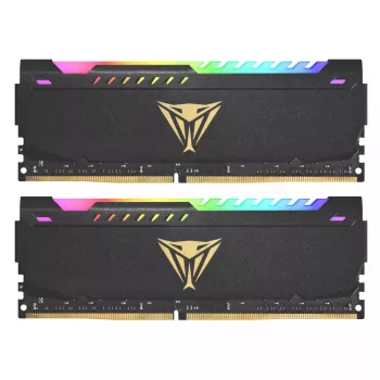 PATRIOT Viper Steel RGB DDR4 32GB (2x16GB) 3200MHz 288-pin DIMM, 44mm de altura