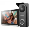 Videoportero Hikvision DS-KIS313-P pantalla táctil capacitiva TFT de 7 pulgadas, 1280×720, Wi‑Fi 802.11n, MicroSD, IP65, IK08
