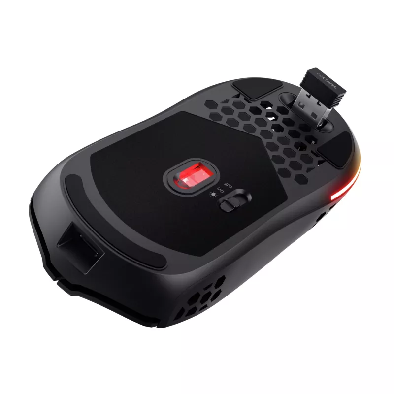 Trust GXT 929 Helox ratón gaming diestro RF Wireless óptico 4800 DPI