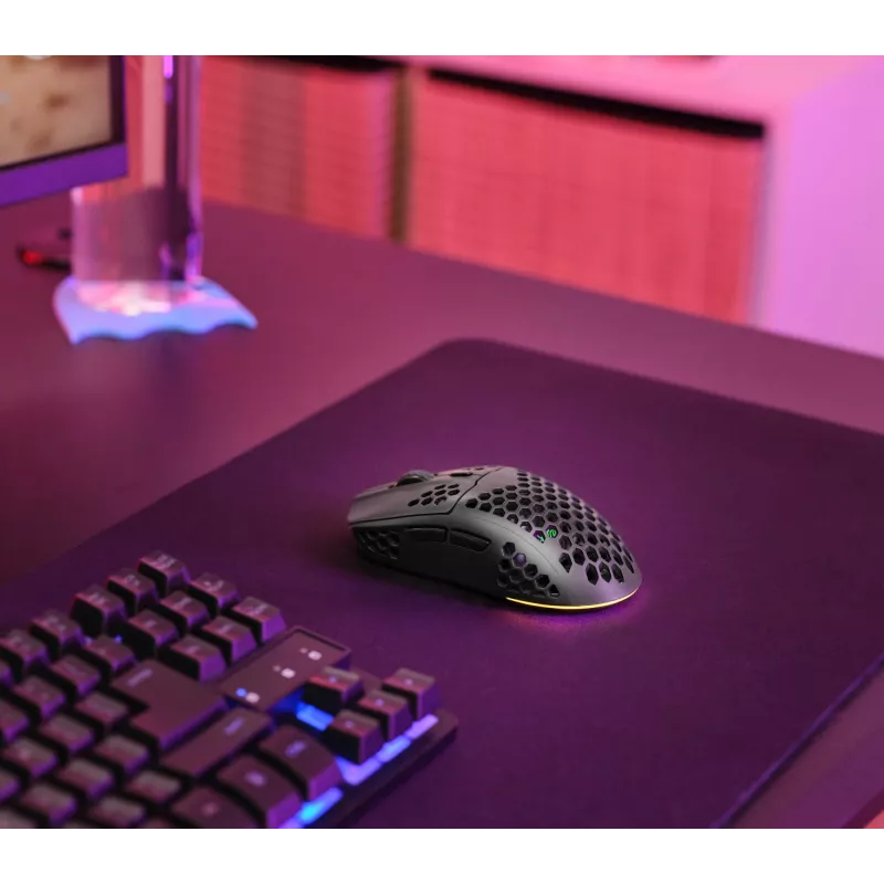 Trust GXT 929 Helox ratón gaming diestro RF Wireless óptico 4800 DPI