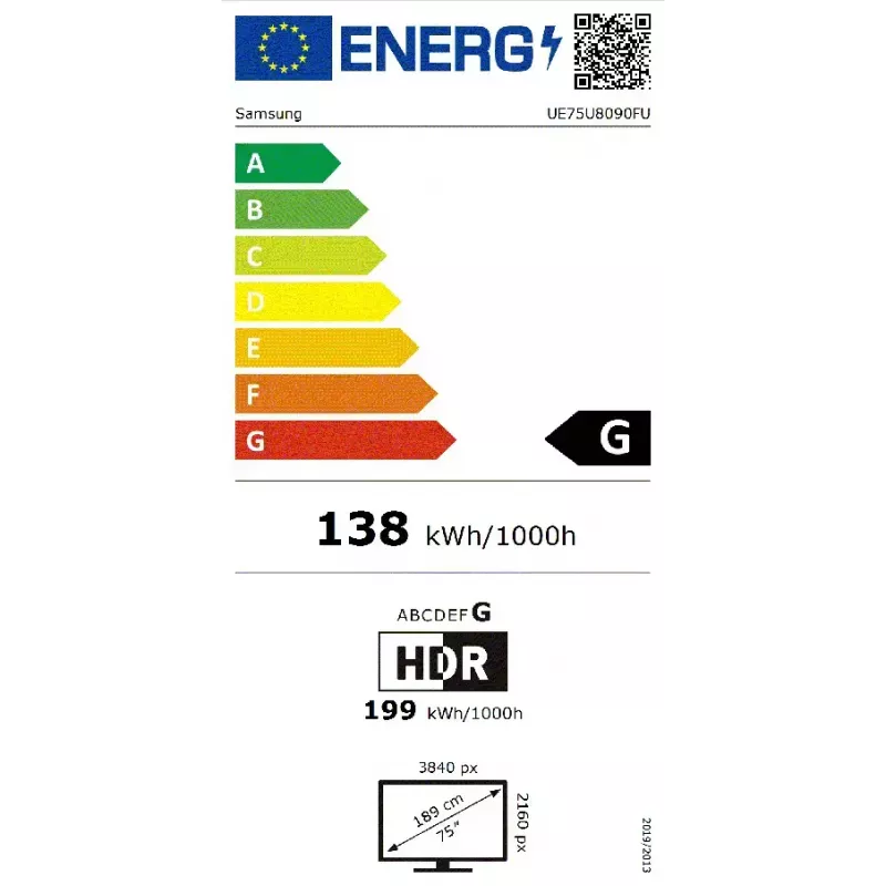 Samsung UE75U8092FU 190,5 cm (75