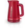 Hervidor eléctrico Bosch TWK3M124, capacidad 1,7 l, 2400 W, rojo, resistencia oculta