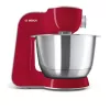 Bosch MUM58720 Robot de cocina 1000 W 3,9 l Gris, Rojo, Acero inoxidable