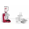 Bosch MUM58720 Robot de cocina 1000 W 3,9 l Gris, Rojo, Acero inoxidable