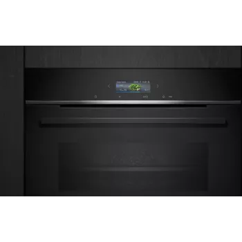 Siemens iQ700 HB734G1B1 Horno 71 L 3600 W Negro