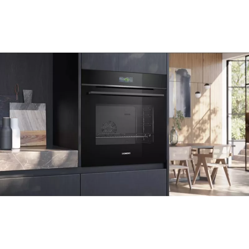 Siemens iQ700 HB734G1B1 Horno 71 L 3600 W Negro