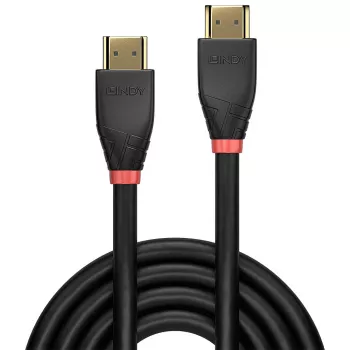 Lindy cable HDMI 18G activo de 15 m, 15 m, HDMI Type-A (estándar), HDMI Type-A (estándar), 18 Gbit/s, negro