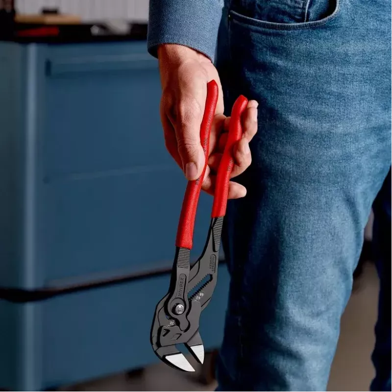 Alicate Knipex 86 01 300 grosor de mordaza 9,5 mm tamaño máximo de tuerca 6,8 cm