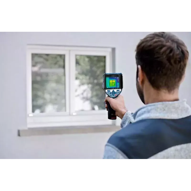 Bosch GTC 600 C Diferencia de temperatura equivalente al ruido (NETD) IR Negro, Azul 256 x 192 píxeles Pantalla LCD integrada