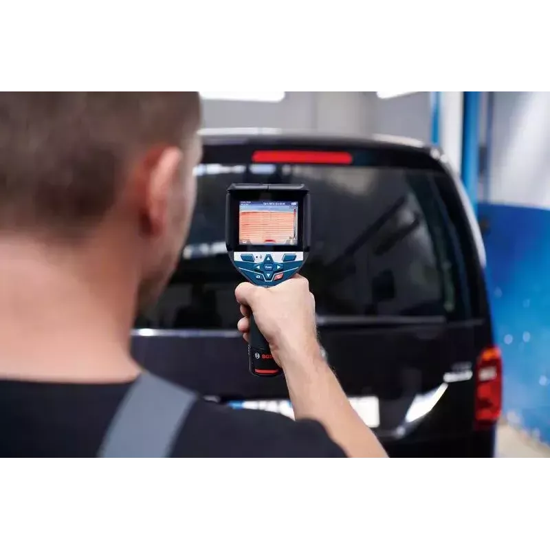 Bosch GTC 600 C Diferencia de temperatura equivalente al ruido (NETD) IR Negro, Azul 256 x 192 píxeles Pantalla LCD integrada