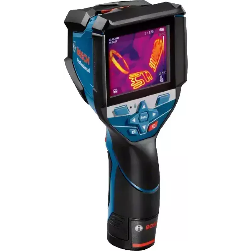 Bosch GTC 600 C Diferencia de temperatura equivalente al ruido (NETD) IR Negro, Azul 256 x 192 píxeles Pantalla LCD integrada