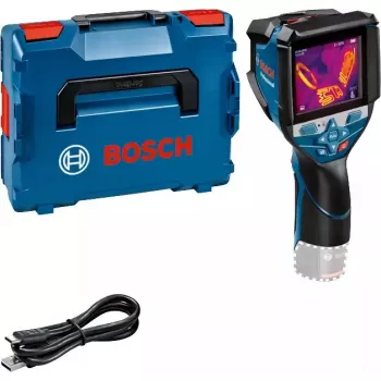 Bosch GTC 600 C Diferencia de temperatura equivalente al ruido (NETD) IR Negro, Azul 256 x 192 píxeles Pantalla LCD integrada