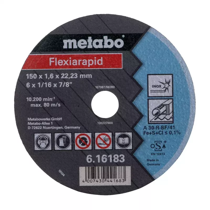 Amoladora angular Metabo W 18 LTX 150 QUICK 600404650