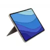 LOGITECH Combo Touch - Sand para iPad Pro 12,9 inch (5.ª gen.) - US International QWERTY