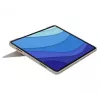 LOGITECH Combo Touch - Sand para iPad Pro 12,9 inch (5.ª gen.) - US International QWERTY