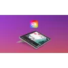LOGITECH Combo Touch - Sand para iPad Pro 12,9 inch (5.ª gen.) - US International QWERTY