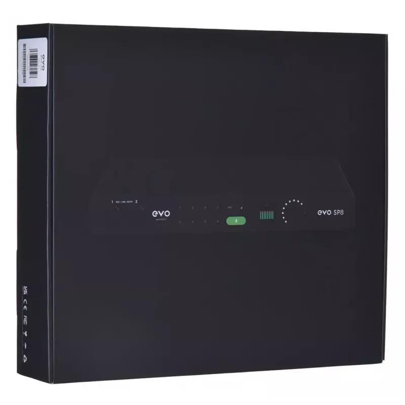 Audient EVO SP8 preamplificador de micrófono de 8 canales