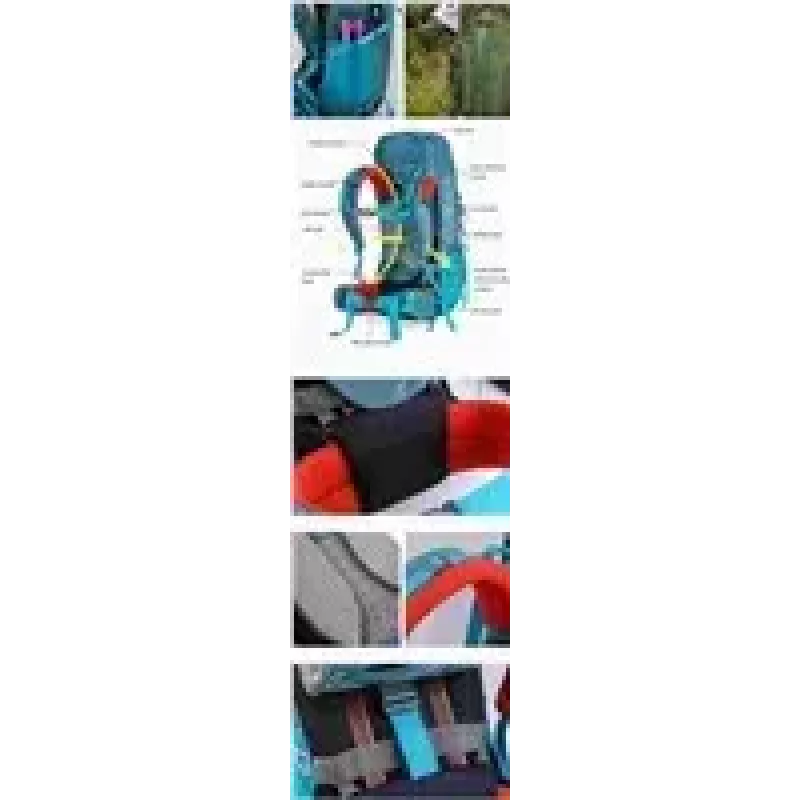 Mochila de senderismo Naturehike NH16Y020-Q 55 l repelente al agua ligera