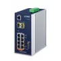 Switch gestionado PLANET - Industrial 4 puertos 10/100/1000t 802.3at PoE + 4 puertos 10/100/1000t + 2 puertos 100/1000x Sfp