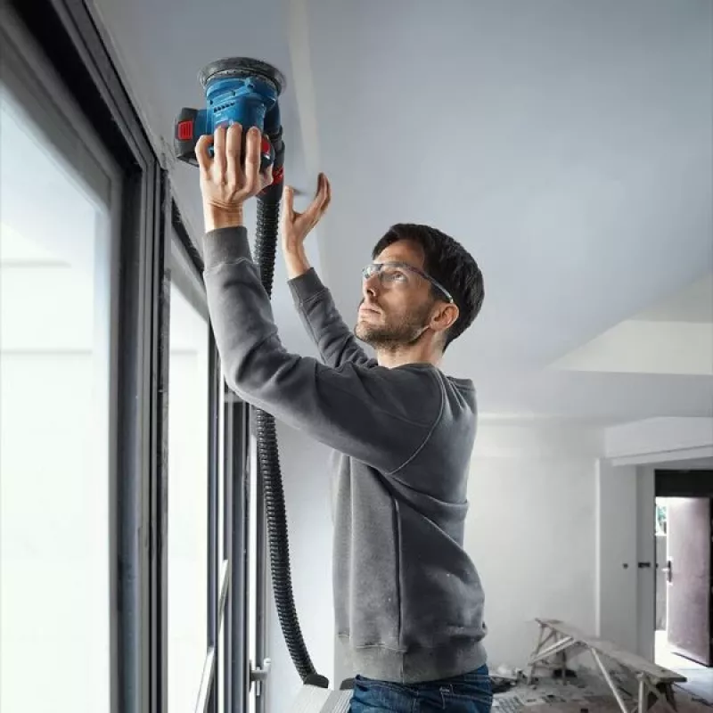 Bosch GEX 185-LI Professional lijadora excéntrica 10000 OPM azul