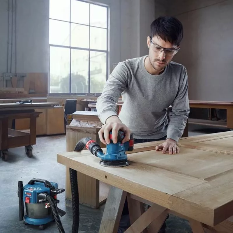 Bosch GEX 185-LI Professional lijadora excéntrica 10000 OPM azul
