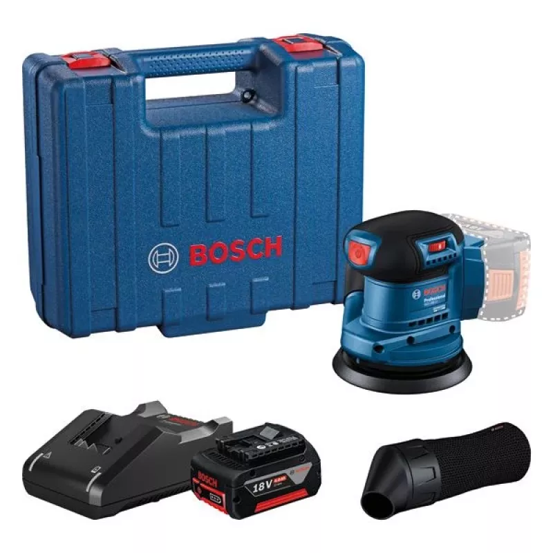 Bosch GEX 185-LI Professional lijadora excéntrica 10000 OPM azul