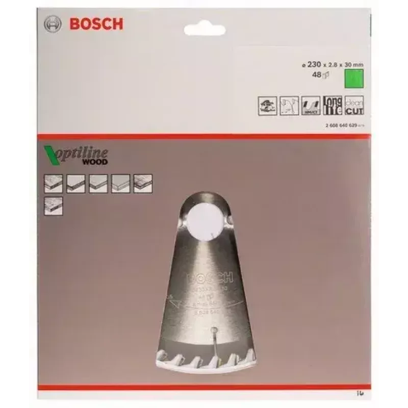 Bosch 2 608 640 629 hoja de sierra circular 23 cm 1 ud.
