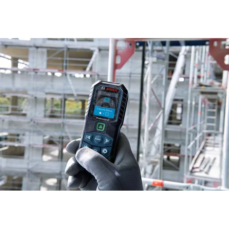 Bosch GLM 50-25 G Professional medidor láser de distancias, 50 m, láser verde, ±1,5 mm, clase láser 2, azul/negro