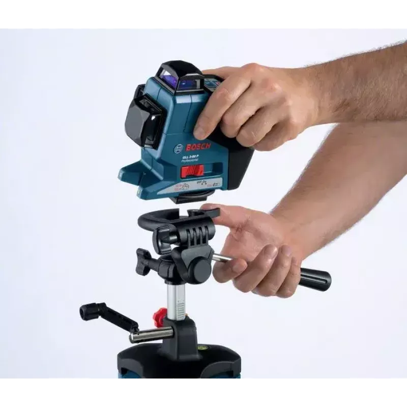 Bosch BT 250 Professional trípode para nivel láser 3 patas azul, blanco