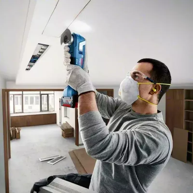 Bosch GOP 185-LI multicortadora inalámbrica 18 V, negro, azul