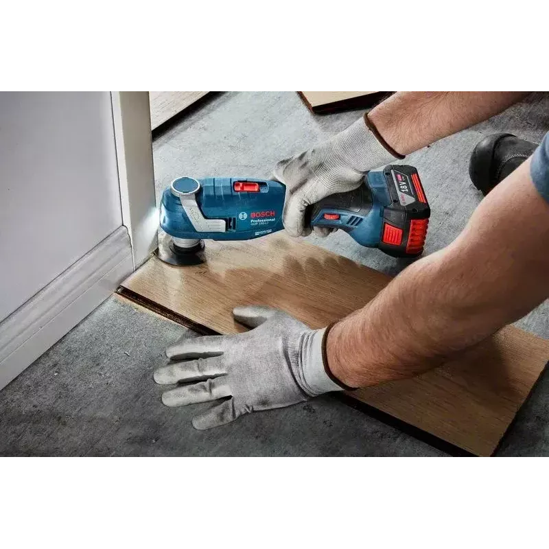 Bosch GOP 185-LI multicortadora inalámbrica 18 V, negro, azul