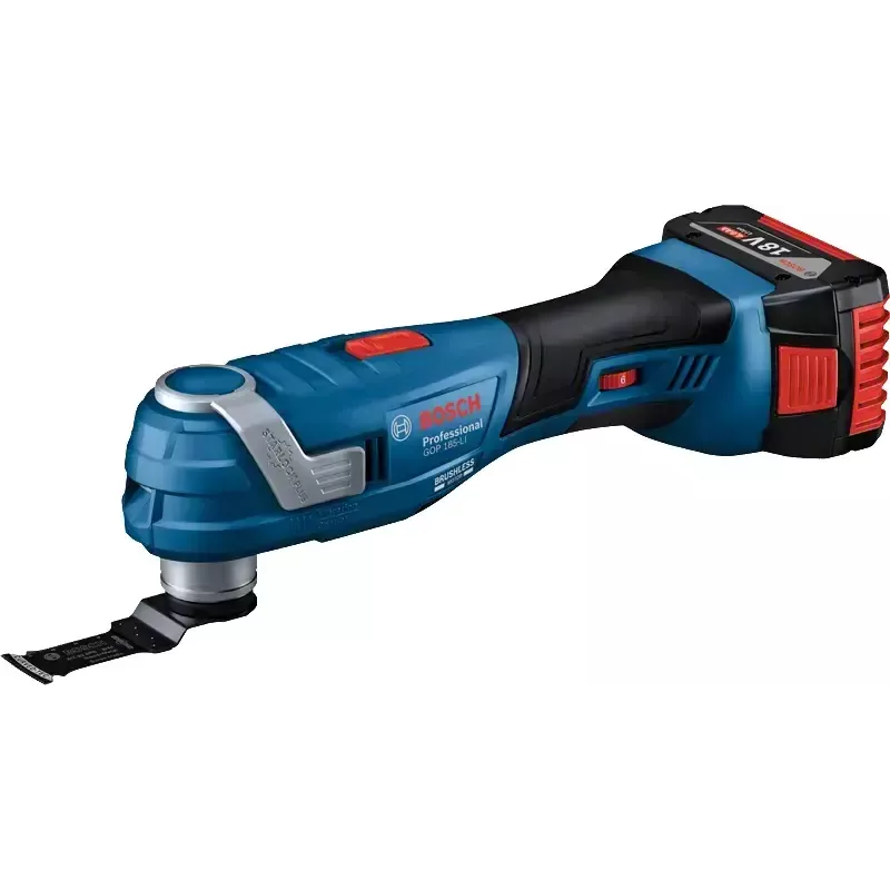 Bosch GOP 185-LI multicortadora inalámbrica 18 V, negro, azul