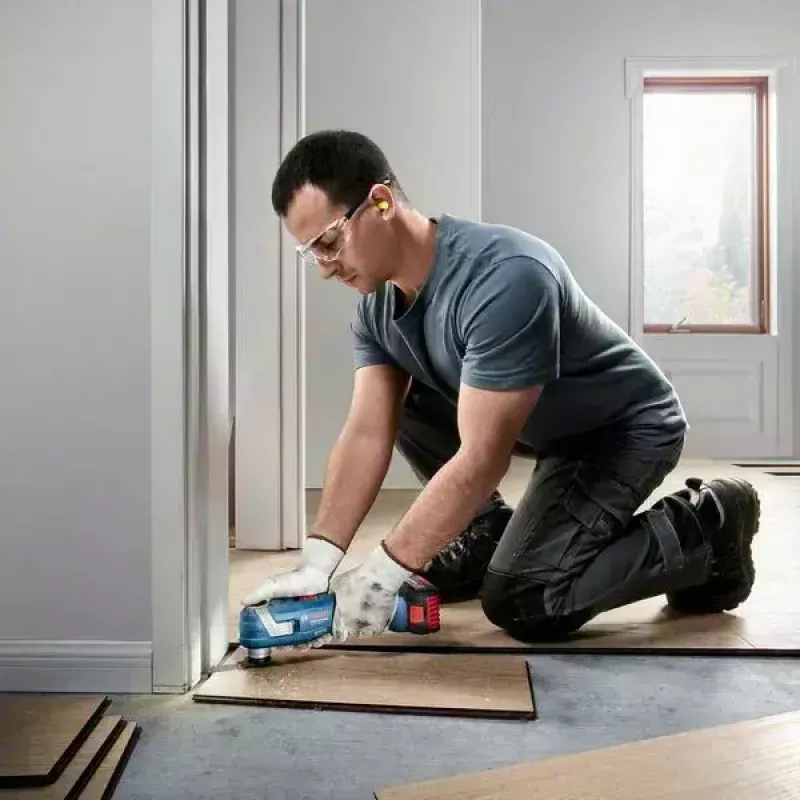 Bosch GOP 185-LI multicortadora inalámbrica 18 V, negro, azul
