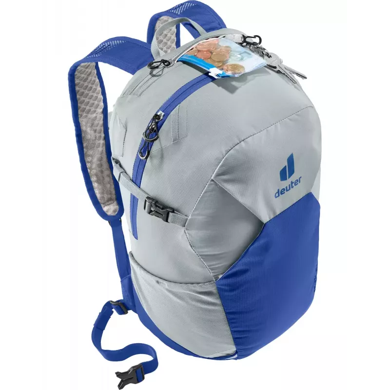 Mochila Deuter Speed Lite 21 21L indigo armazón interno senderismo