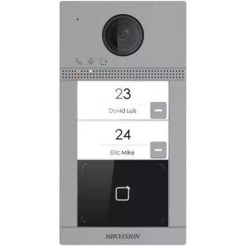 Videoportero Hikvision DS-KV8213-WME1(C) 2 MP Gris