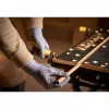 Banco de trabajo para madera Stanley STST83800-1 Bambú Acero Negro Amarillo 625 mm