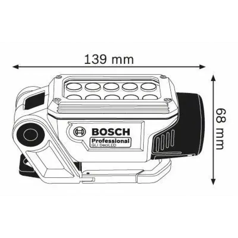 Bosch GLI DeciLED Professional azul, gris LED