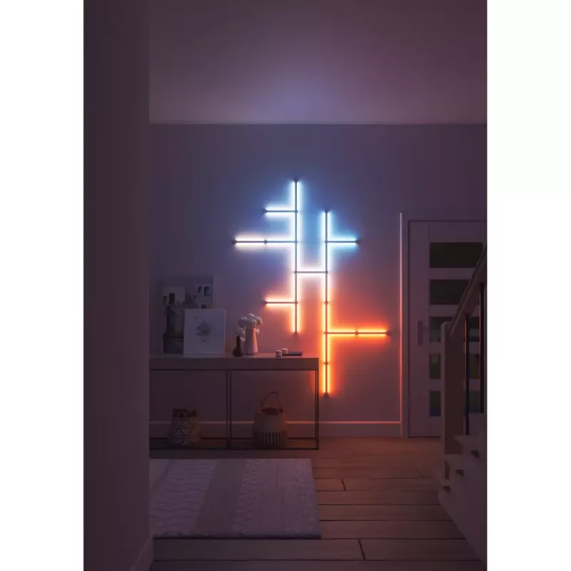 Nanoleaf Lines Squared Expansion Pack NL59E00-3SN00, 90 grados, 3 uds.