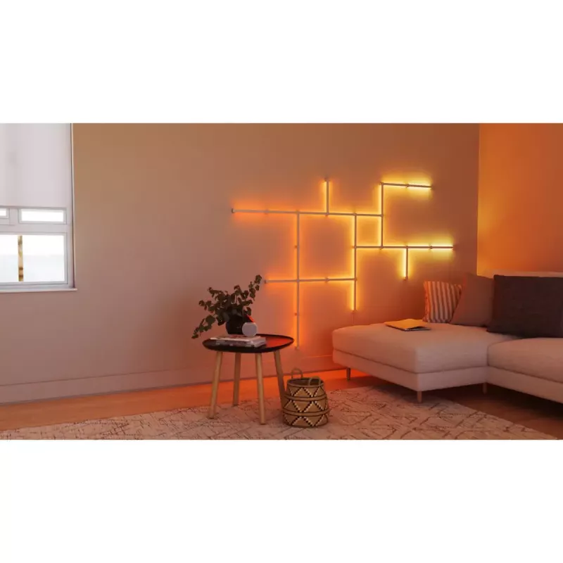 Nanoleaf Lines Squared Expansion Pack NL59E00-3SN00, 90 grados, 3 uds.