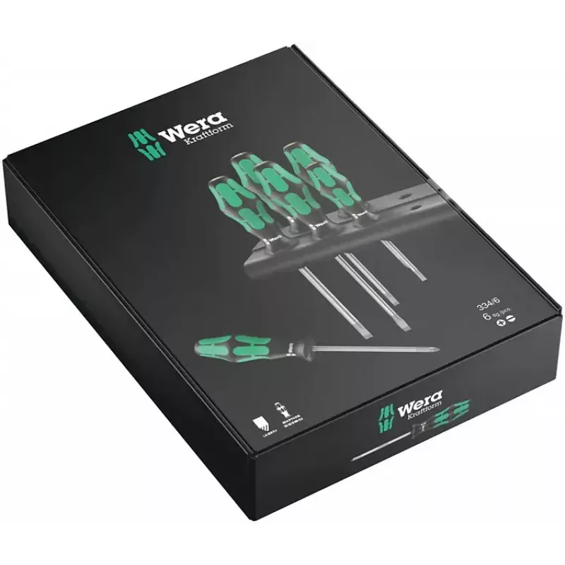 Set de herramientas Wera 334/6 Kraftform