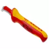 Cúter Knipex 98 55 SB rojo amarillo hoja fija