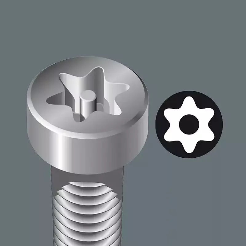 Llave en L TORX Wera 967/9 TX BO