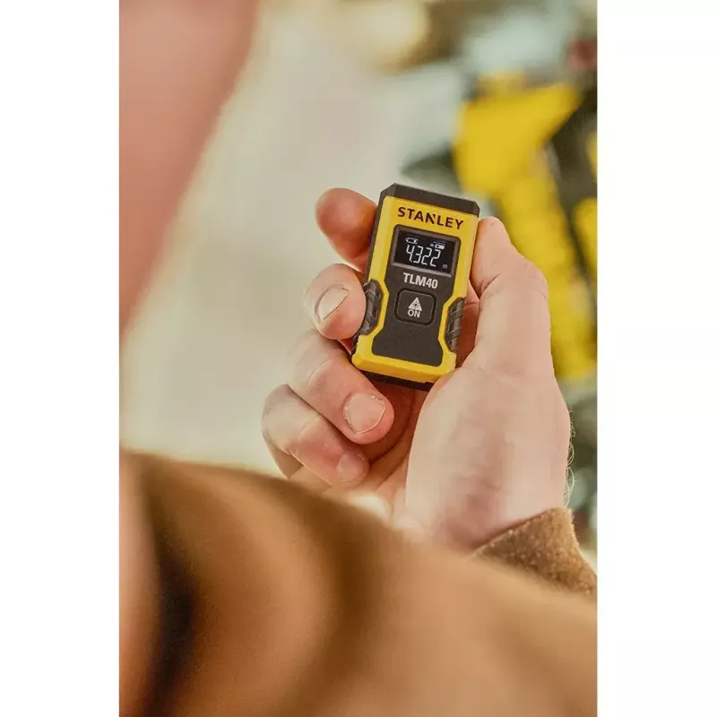 Medidor de distancias Stanley STHT77666-0 negro amarillo 0,165-12m LCD