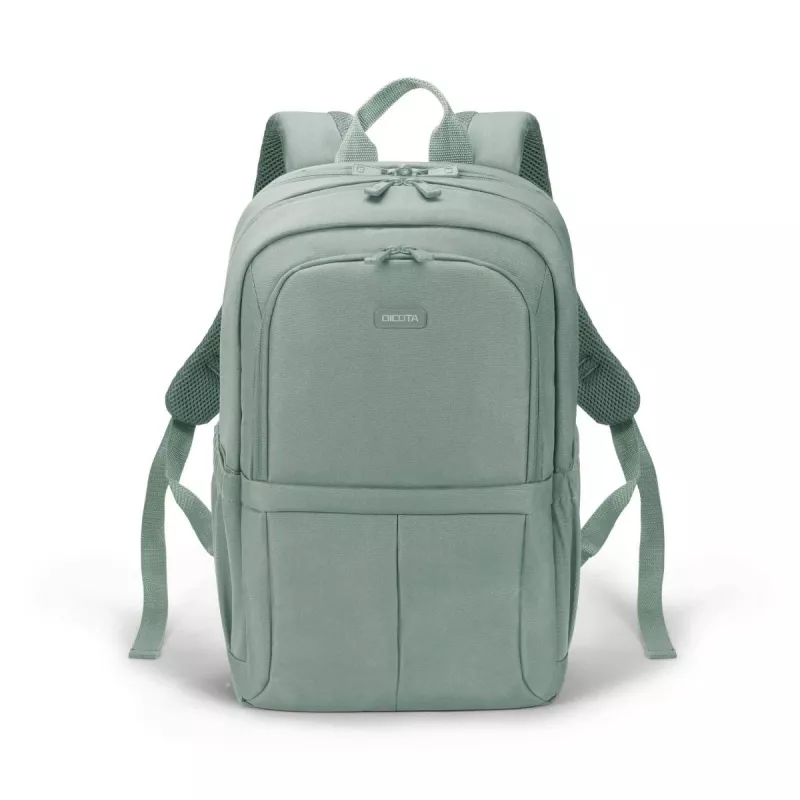 DICOTA Eco Backpack Scale - mochila para portátil 13-15,6 inch - gris / 600d PET reciclado