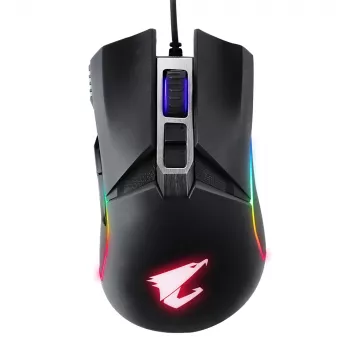 Ratón gaming GIGABYTE AORUS M5 para diestros USB Type-A óptico 16000 DPI